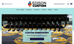Edisoncustomink.com thumbnail