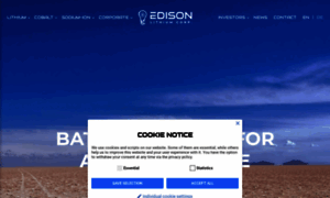 Edisonlithium.com thumbnail