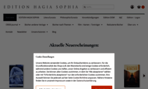 Edition-hagia-sophia.de thumbnail