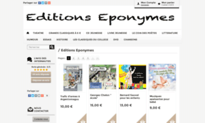 Editions-eponymes.fr thumbnail