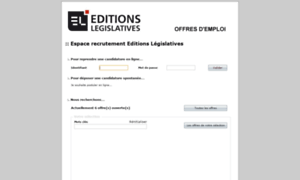 Editions-legislatives.candidatus.com thumbnail