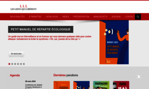 Editionslesliensquiliberent.fr thumbnail