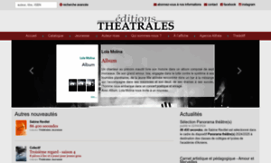 Editionstheatrales.fr thumbnail