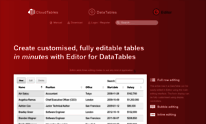 Editor.datatables.net thumbnail