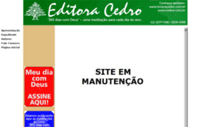 Editoracedro.com.br thumbnail