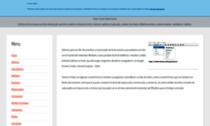 Editortexto.onlinegratis.tv thumbnail
