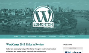 Edmonton.wordcamp.org thumbnail