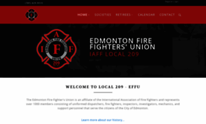 Edmontonfirefighters.com thumbnail