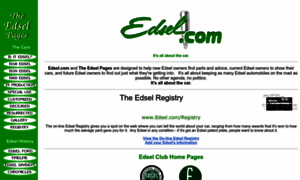 Edsel.com thumbnail