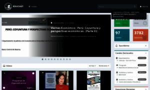 Educast.pucp.edu.pe thumbnail