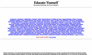 Educate-yourself.org thumbnail