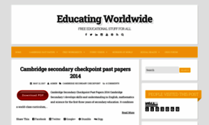 Educatingworldwide.blogspot.com thumbnail