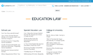 Education-law.lawyers.com thumbnail