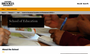 Education.brookes.ac.uk thumbnail
