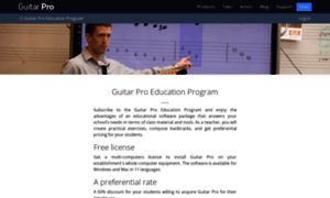 Education.guitar-pro.com thumbnail