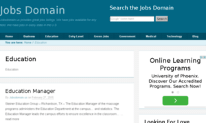 Education.jobsdomain.us thumbnail