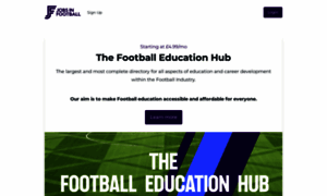 Education.jobsinfootball.com thumbnail