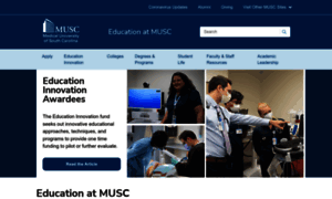 Education.musc.edu thumbnail