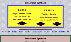 Educationalsynthesis.org thumbnail