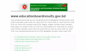 Educationboardresult2018.com thumbnail
