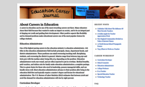 Educationcareerjournal.com thumbnail