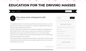 Educationforthedrivingmasses.com thumbnail