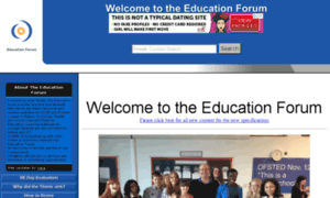 Educationforum.co.uk thumbnail