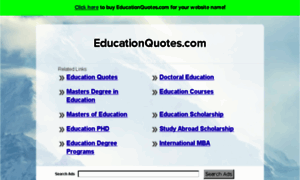 Educationquotes.com thumbnail