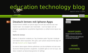 Educationtechnologyblog.com thumbnail