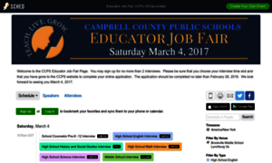 Educatorjobfairccpsva2017.sched.com thumbnail