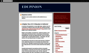 Edupinions.blogspot.com thumbnail