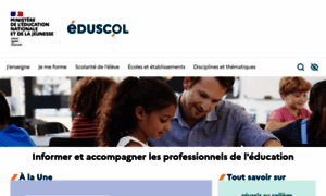 Eduscol.education.fr thumbnail