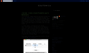Edutonica.blogspot.com thumbnail