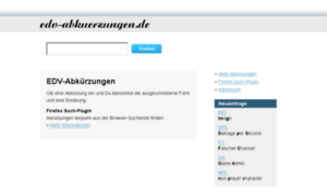 Edv-abkuerzungen.de thumbnail