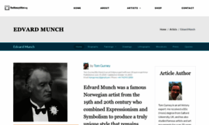 Edvard-munch.org thumbnail