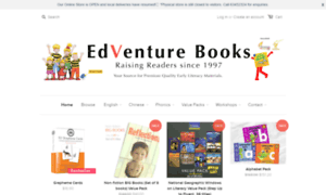 Edventurebooks.net thumbnail