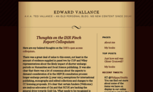 Edwardvallance.wordpress.com thumbnail