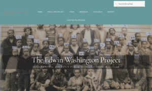 Edwinwashingtonproject.org thumbnail