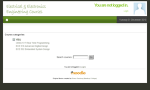 Eeecourses.atilim.edu.tr thumbnail