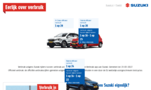 Eerlijkoververbruik.suzuki.nl thumbnail