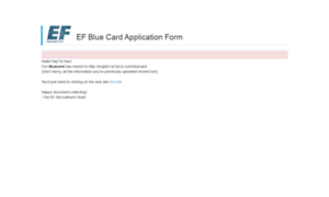 Efbluecard.com thumbnail