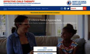 Effectivechildtherapy.org thumbnail
