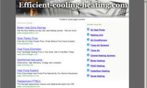 Efficient-cooling-heating.com thumbnail