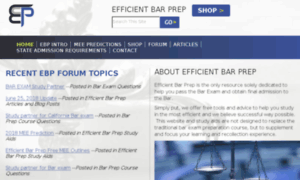 Efficientbarprep.com thumbnail