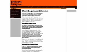 Efficientenergy.net thumbnail