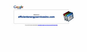 Efficientenergyservicesinc.com thumbnail