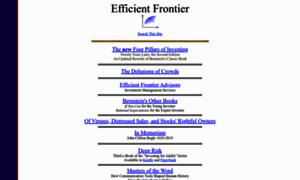 Efficientfrontier.com thumbnail