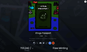 Efrogs-passport.nfts2.me thumbnail