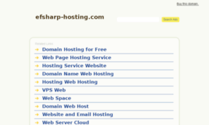 Efsharp-hosting.com thumbnail