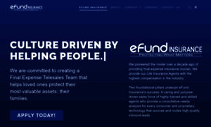 Efundinsurance.com thumbnail